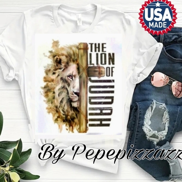 NWT LION OF JUDAH HANDMADE Hoodie sweatshirt by pepepizzazz USA - Picture 2 of 5